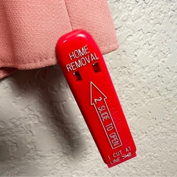 Dessy Collection NWOT Bustier Crepe Midi Dress, Desert Rose 16 - Bow Straps - Picture 6 of 12